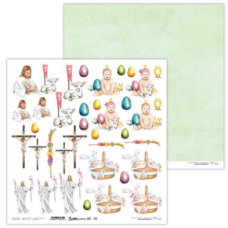 Lexi Design 12x12 Paper Pad Easter & Spring