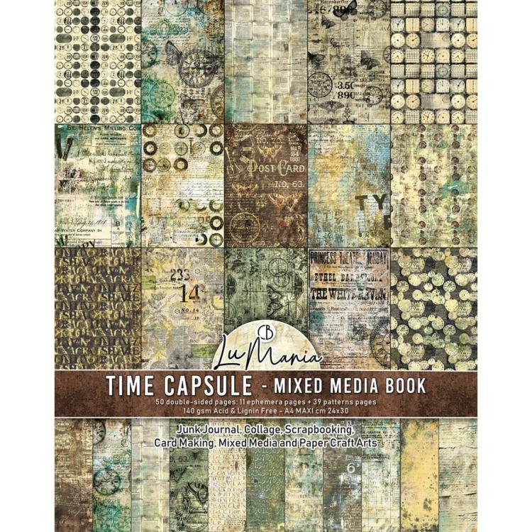 MA001 Ciao Bella Time Capsule A4 Maxi Mixed Media Book