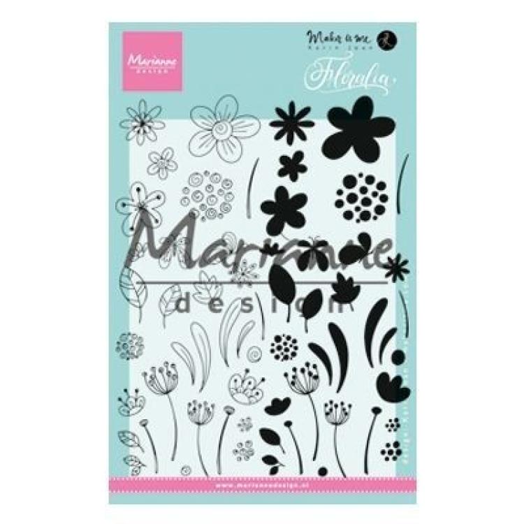 MD Clear Stamps Floralia #KJ1722