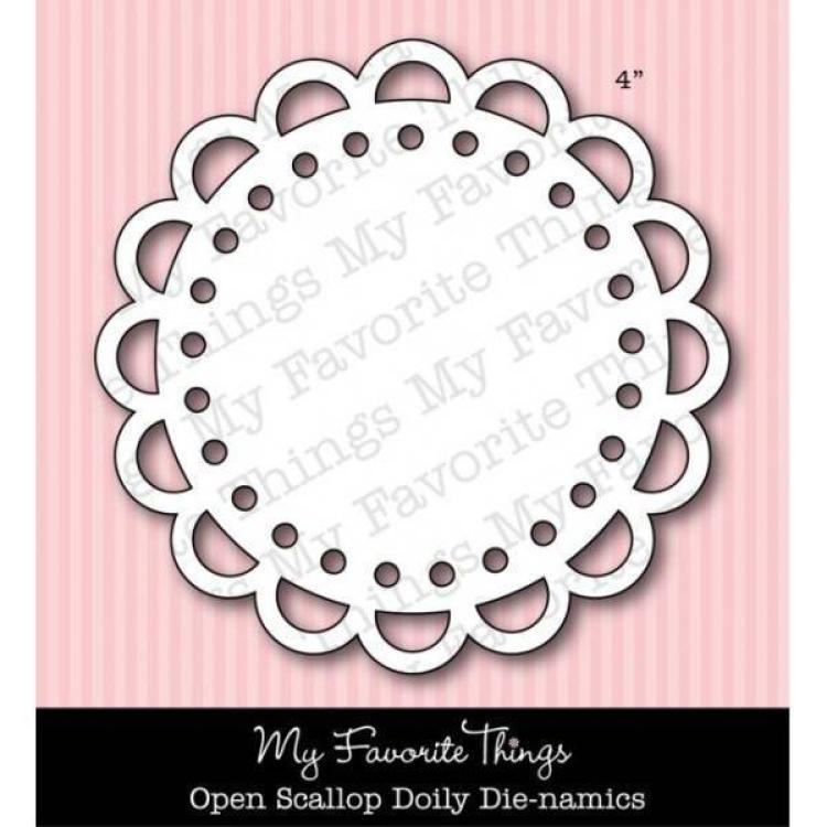 My Favorite Things Die-Namics Dies Open Scalop Doily