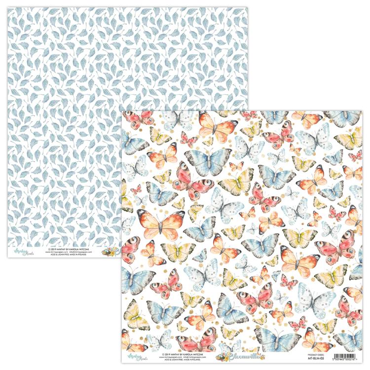 Mintay 6x6 Paper Pad Bloomville #BLM08