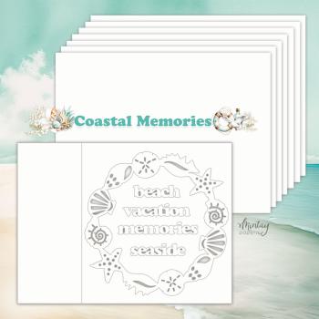 Mintay Papers 6x8 Chipboard Album Coastal Memories