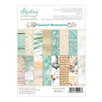 Mintay Papers 6x8 Add-on Paper Pad Coastal Memories