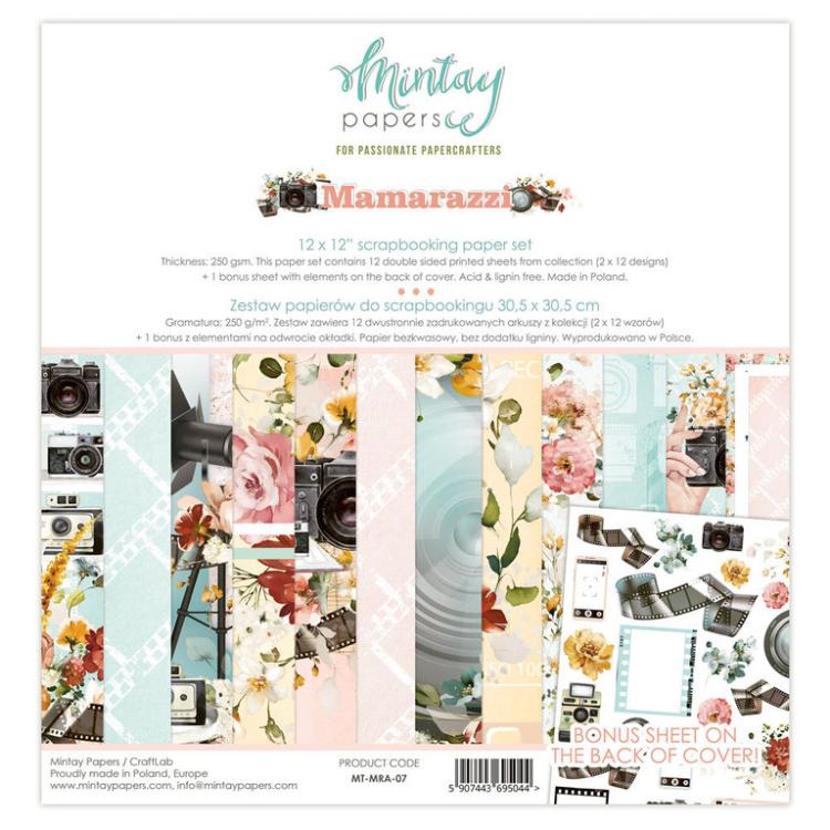 Mintay Papers 12x12 Paper Pad Mamarazzi