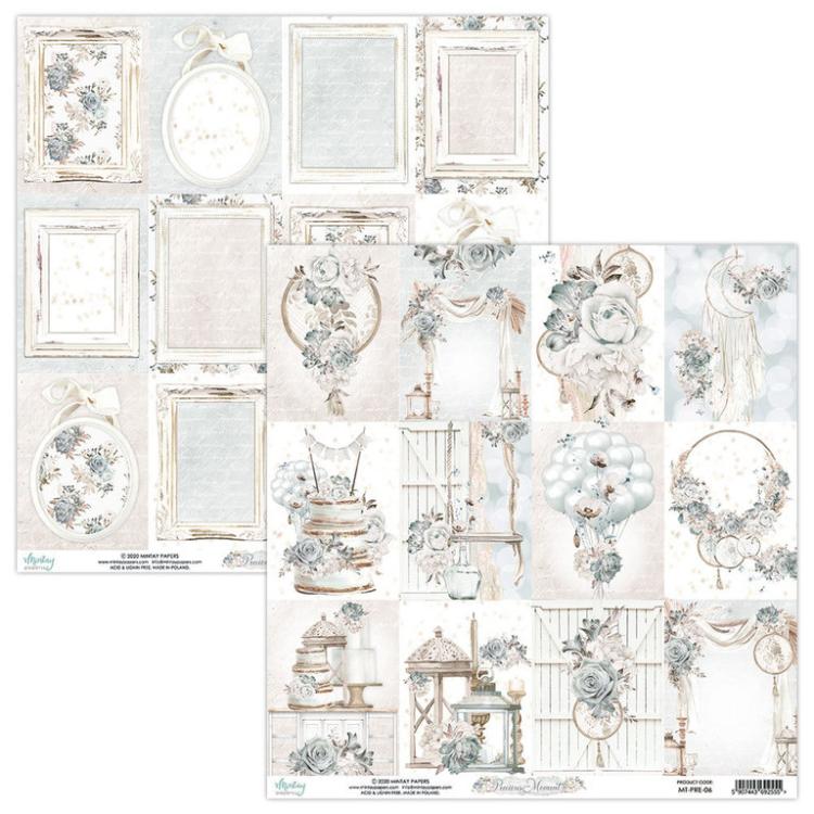 Mintay 12x12 Paper Sheet Precious Moments Cards #06