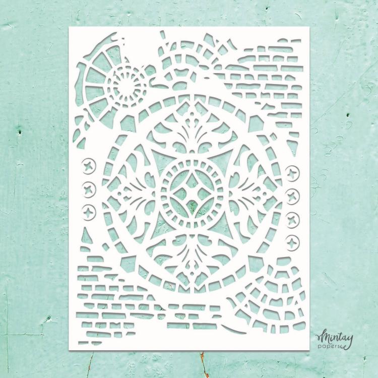 Mintay Kreativa 6x8 Stencil Ornaments