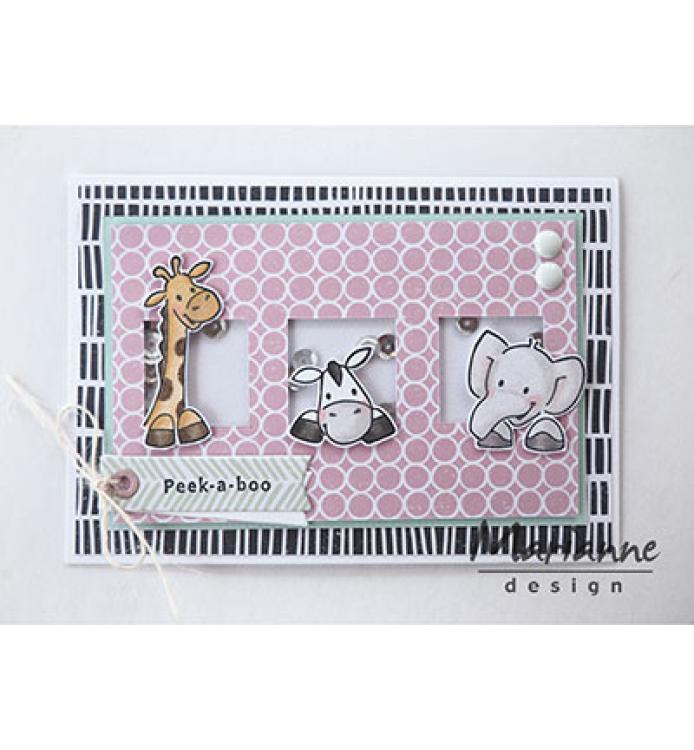 Marianne Design Clear Stamp Eline's Giraffe