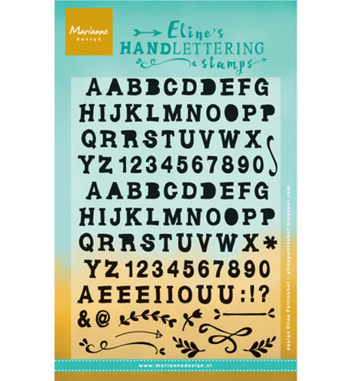 Marianne Design Clear Stamp Eline's Handlettering Bold