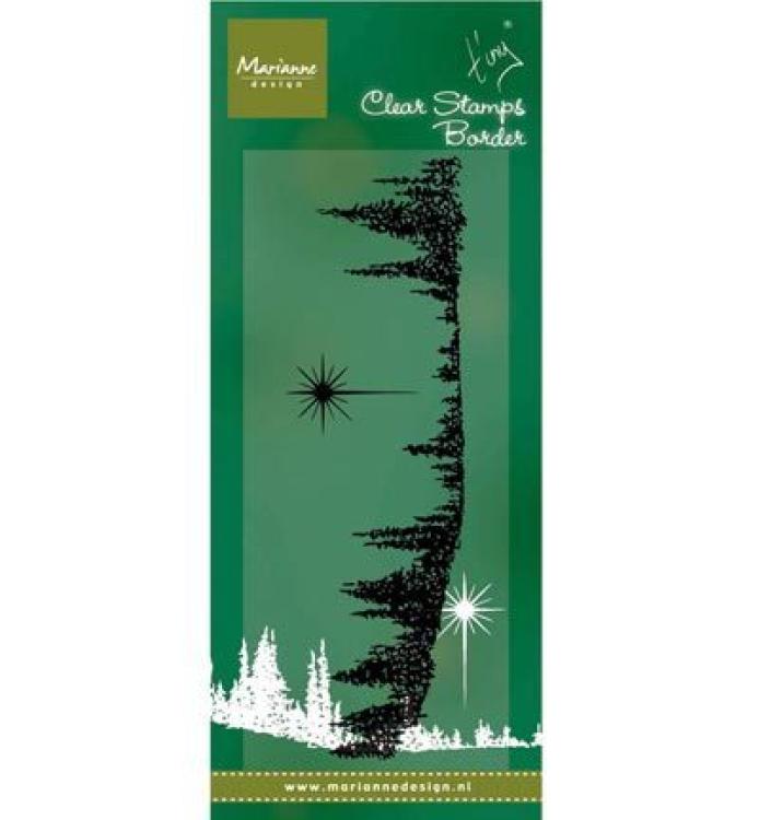 Marianne Design Clear Stamp Tiny's Pinetrees (Kiefern)