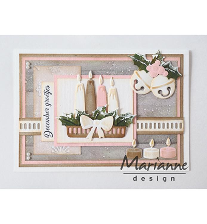 MD Craftables Advent Candle (Adventskerzen) Set CR1425