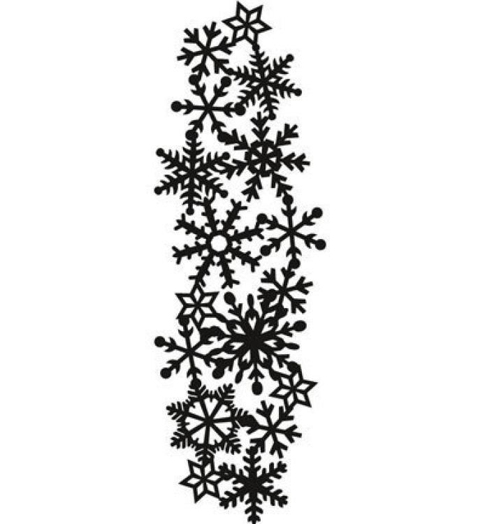 Marianne Design Craftables Stanzschablone Ice Crystals Border