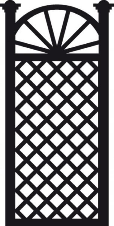 Marianne Design Craftables Trellis Flower CR1262