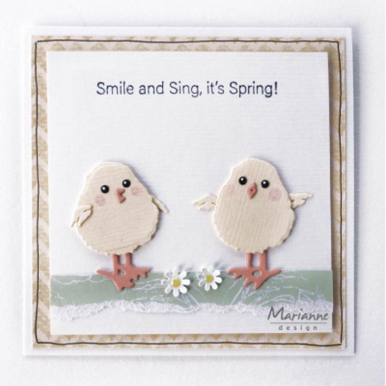 Marianne Design CreaTables Tiny's Easter Chick #LR0644