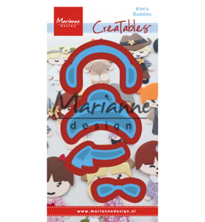 Marianne Design Creatables Kim's Buddies Winter Set #LR0499