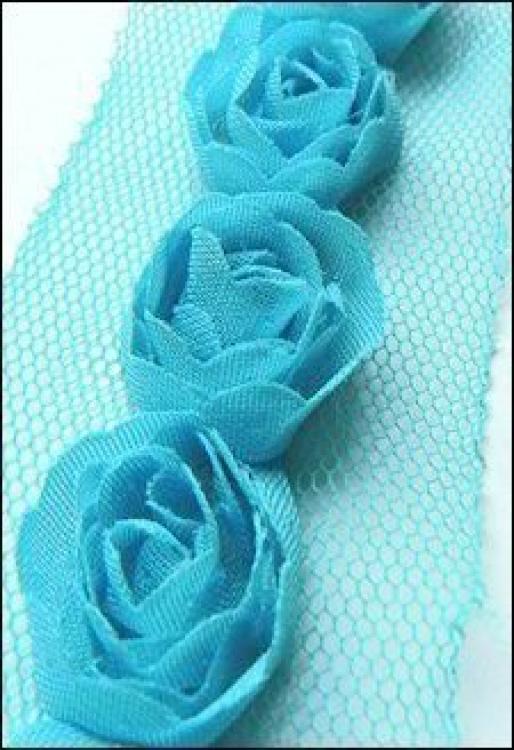 Marianne Design Flower Ribbon Blue