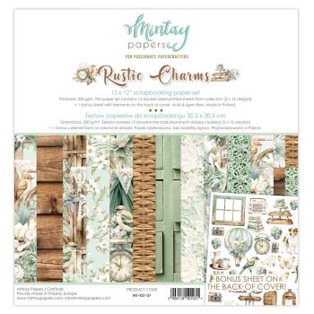 Mintay Papers 12x12 Paper Pad Rustic Charms