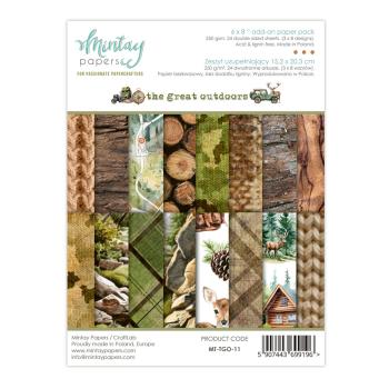 Mintay Papers 6x8 Add-on Paper Pad The Great Outdoor