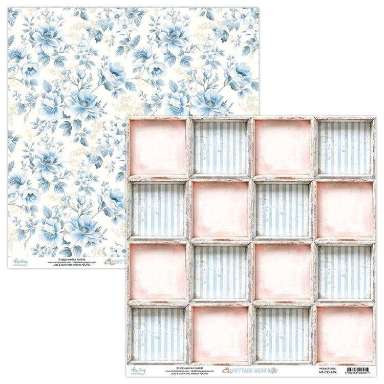 Mintay Papers Cottage Heart 12x12 Paper Sheet 04