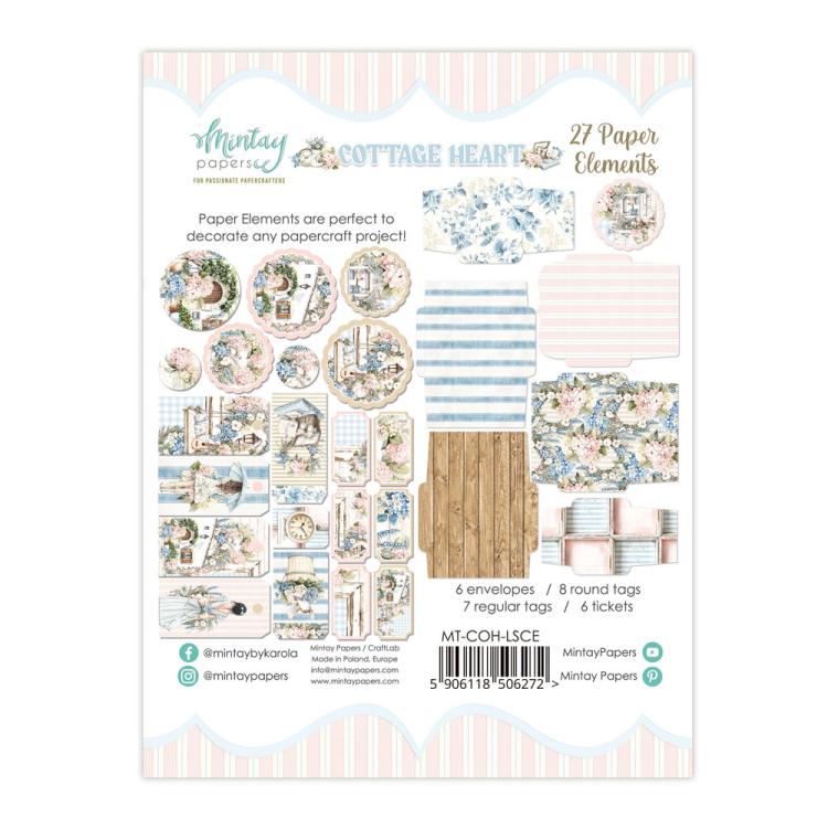 Mintay Papers Cottage Heart Paper Elements