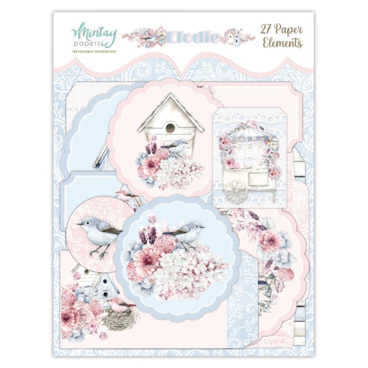 Mintay Papers Paper Elements Elodie 27 pcs