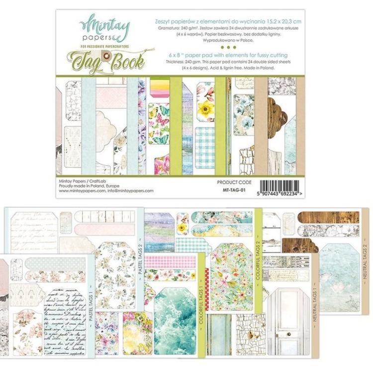 Mintay 6x8 Paper Pad Tag Book