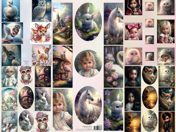 Maxi Morgana Fantasy 5er Set 4