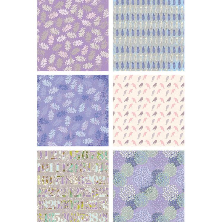 MultiCraft Paper Pad 6X6 Lavender Mist