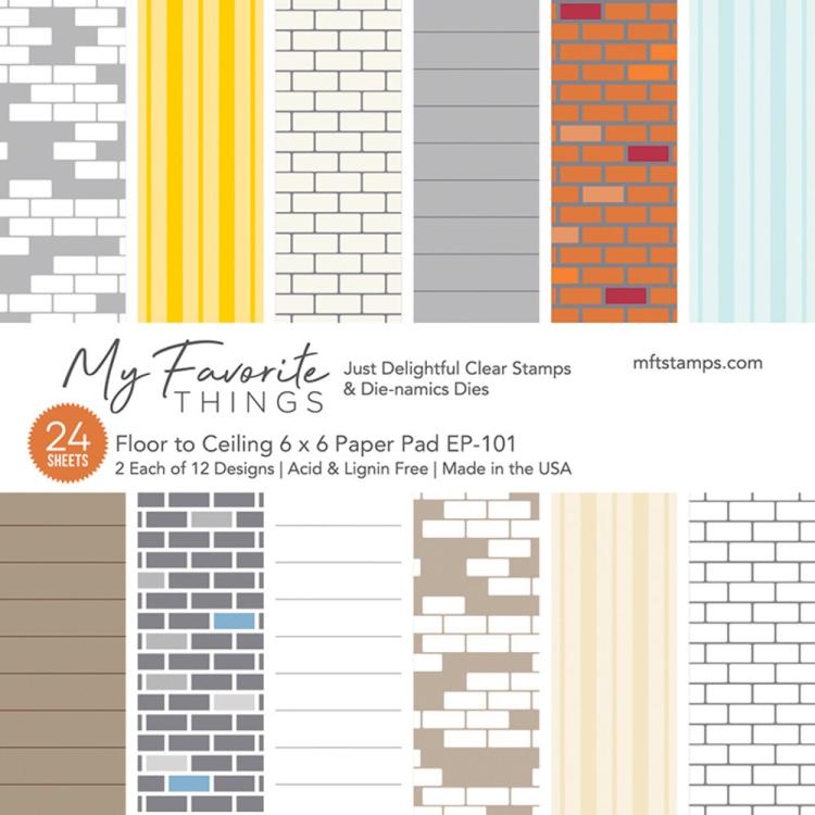 My Favorite Things Floor to Ceiling 6x6 Paper Pad