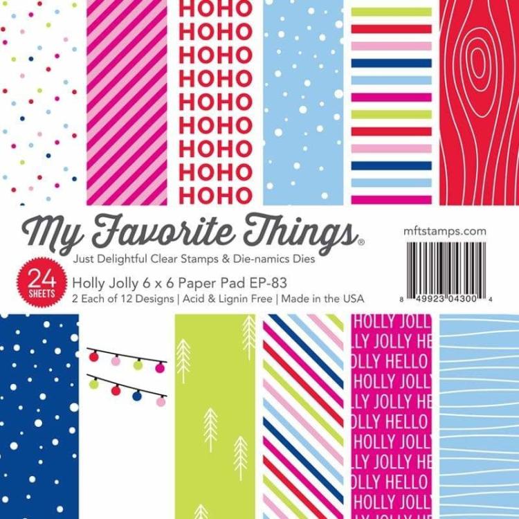 My Favorite Things Holly Jolly 6x6 Paper Pad
