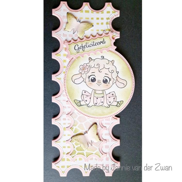 NCCS042 Nellie Snellen Clear Stamp Little Lamb