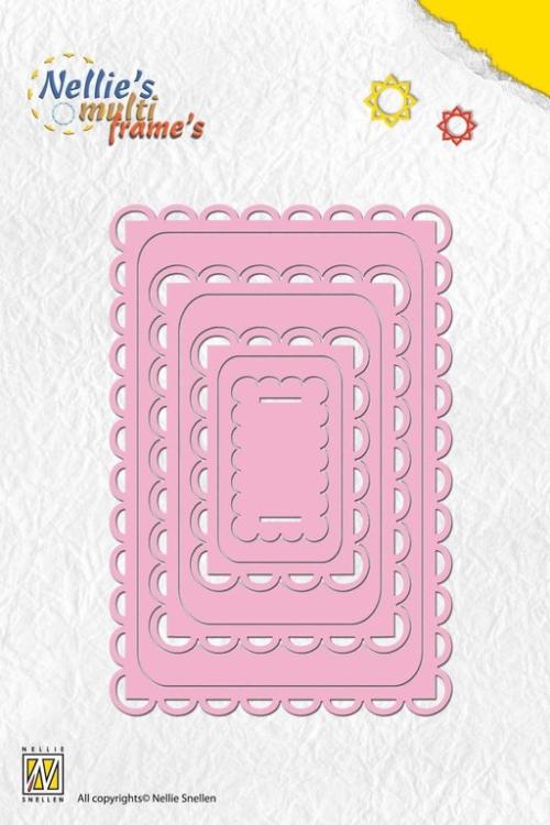 Nellie´s Multi Frame Die Rechteck #MFD048