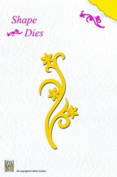 Nellie Shape Dies Flower Swirl #SD002