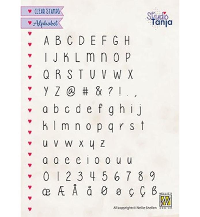 Nellie Snellen Clear Stamp Alphabet Lars #ALCS004