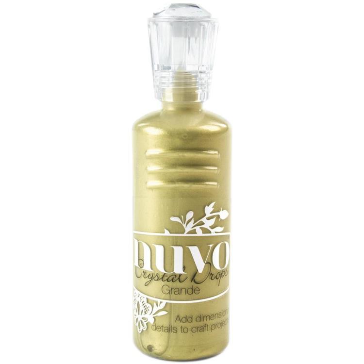 Nuvo Crystal Drops Grande Metallic Bright Gold #NCDG-794