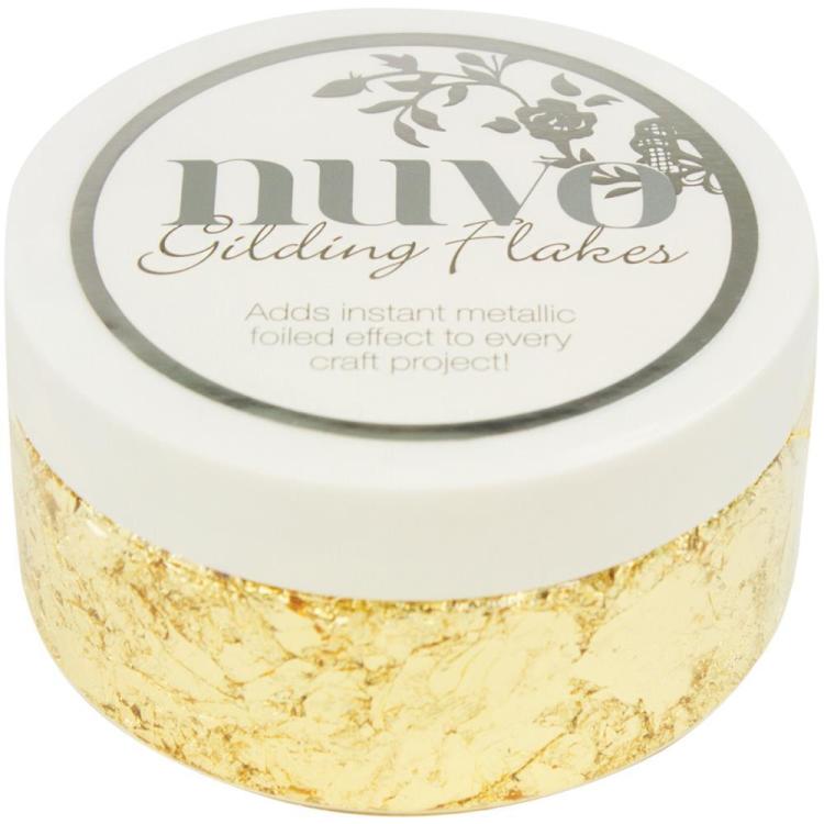 Nuvo Gilding Flakes Radiant Gold