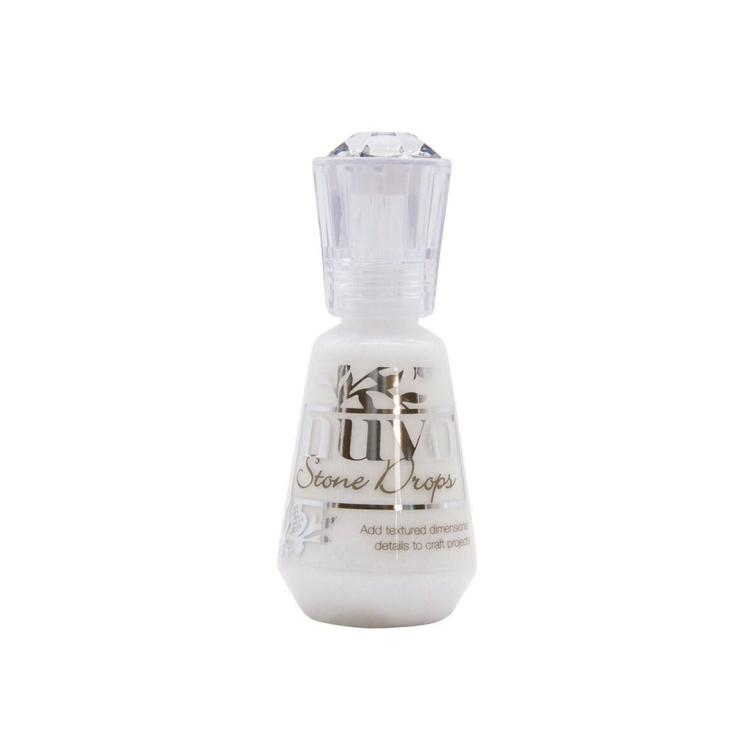 Nuvo Stone Drops Chalk White 1296N