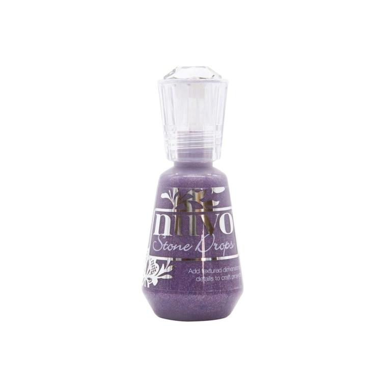 Nuvo Stone Drops Plum Slate 1299N