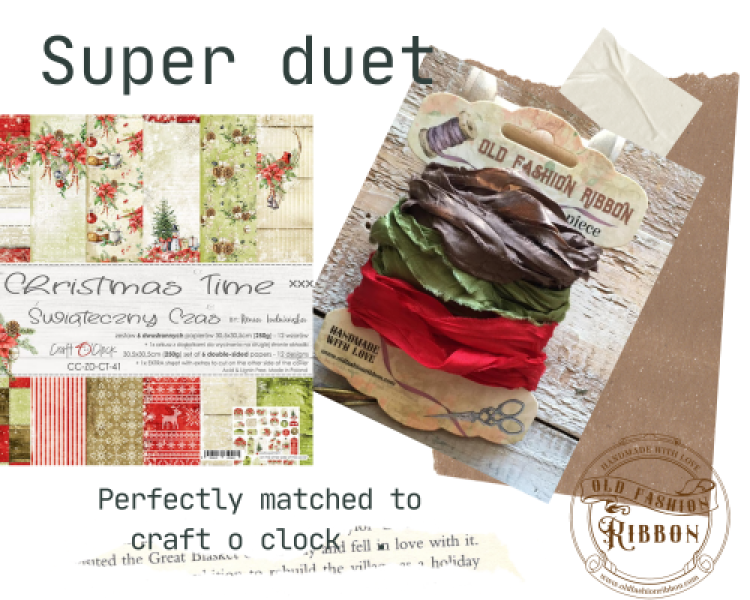 OFR 3er Set Craft o Clock Christmas Time