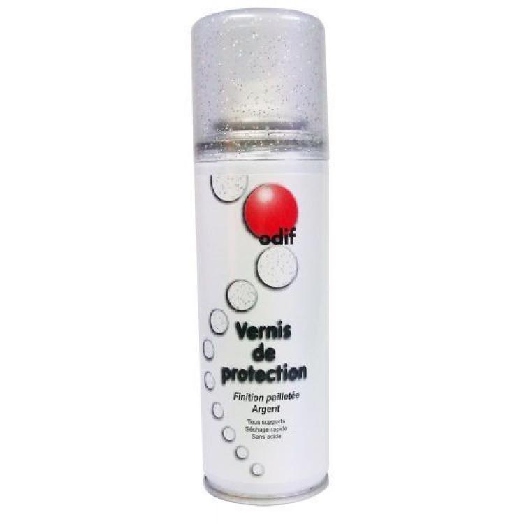 Odif Varnish With Glitter Silver 125 ml