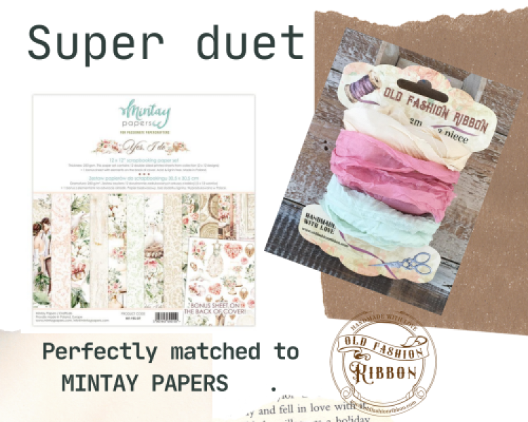 Old Fashion Ribbons 3er Set Yes I Do
