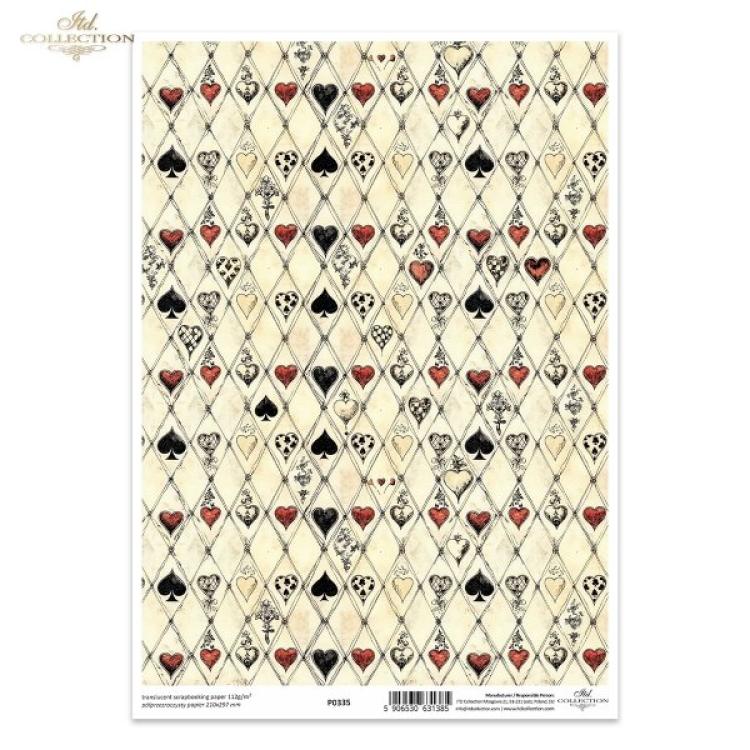 P0335 ITD Collection Alice's Magic A4 Translucent Paper