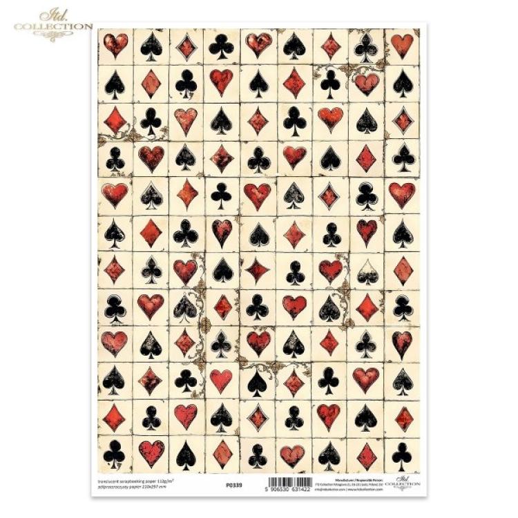 P0339 ITD Collection Alice's Magic A4 Translucent Paper