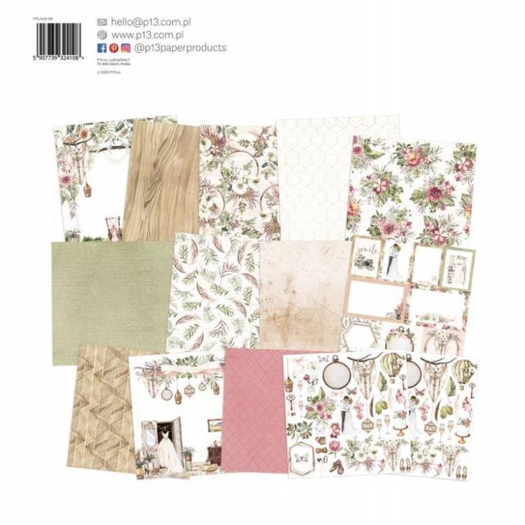 P13 Paper Pad 12x12 Always and Forever