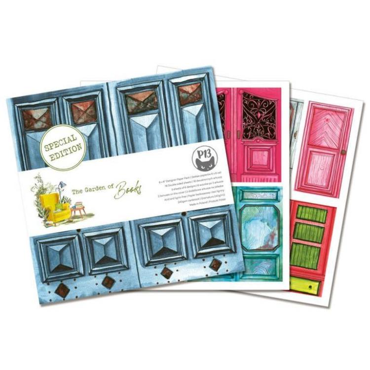 P13 Paper Pad 6x6 The Garden of Books Special Edition