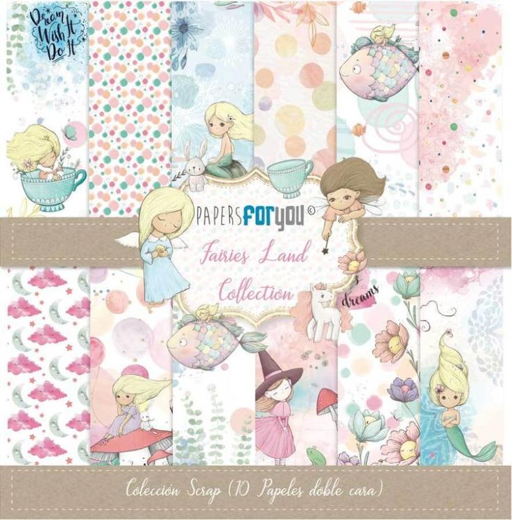 Papers For You 12x12 Paper Pad Fairies Land #4067