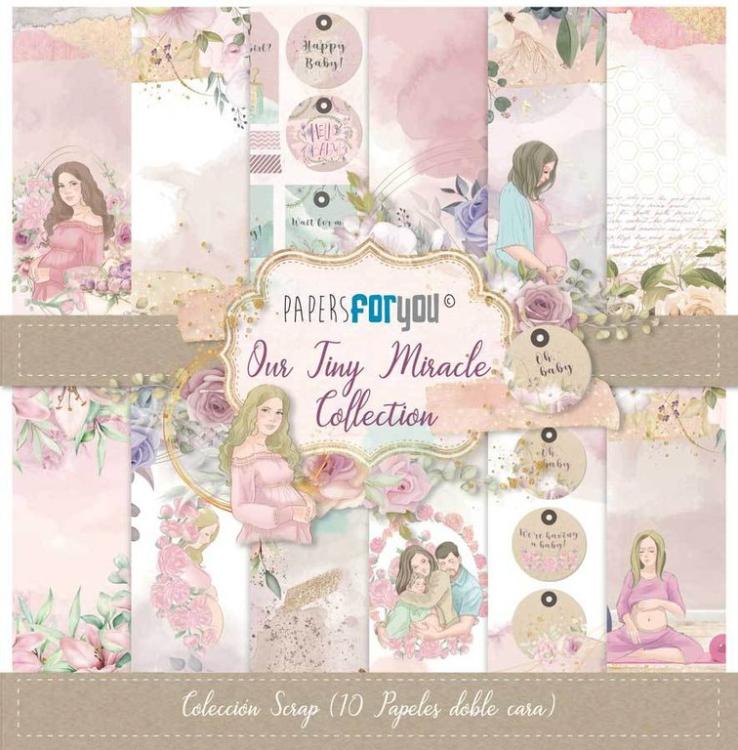 PFY 12x12 Paper Pad Our Tiny Miracle #4385