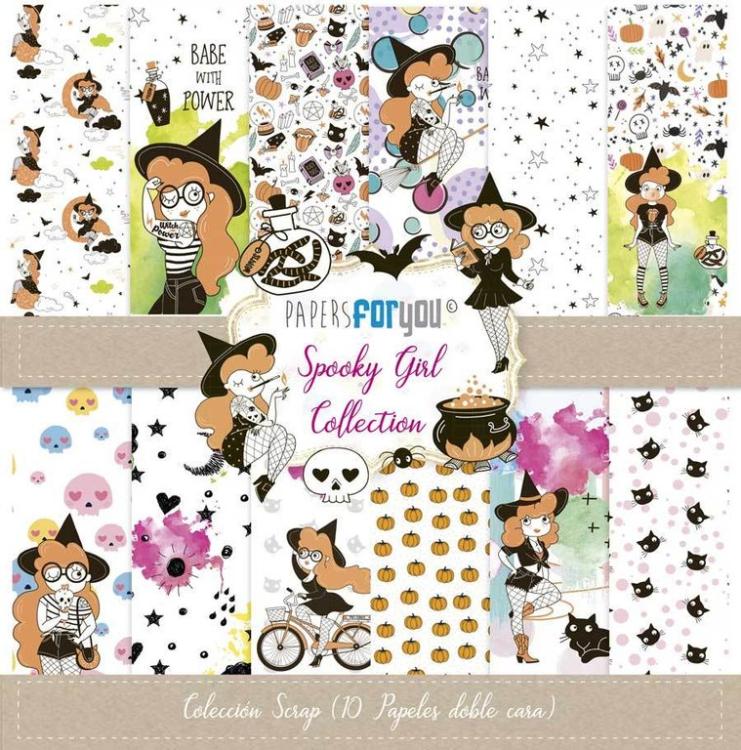 PFY 12x12 Paper Pad You Spooky Girl #4487