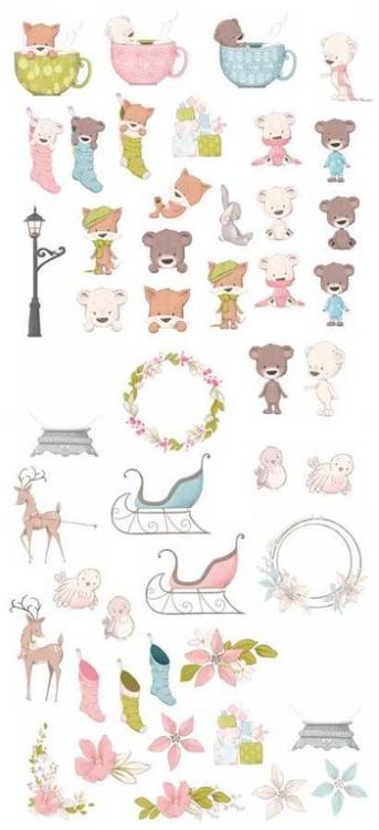 Papers for You Die Cuts Sweet Christmas #4505