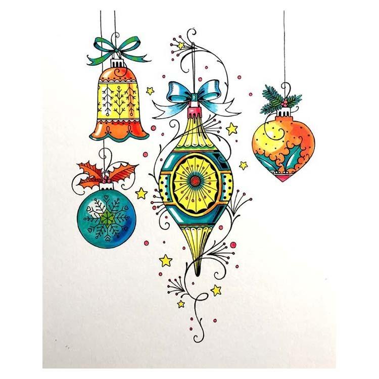 Pink Ink Designs Clear Stamp Baubles