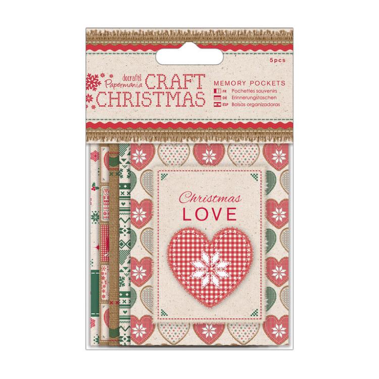 Papermania Memory Pockets Craft Christmas